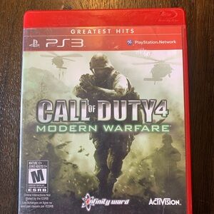 Call of Duty 4 Modern Warfare - PS3 PlayStation 3 - Greatest Hits